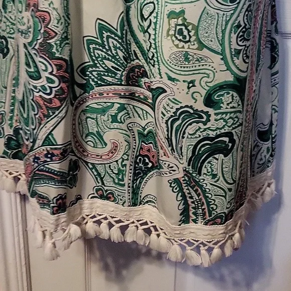 Shein Crochet Detail Boho Style Halter Dress - Picture 4 of 10